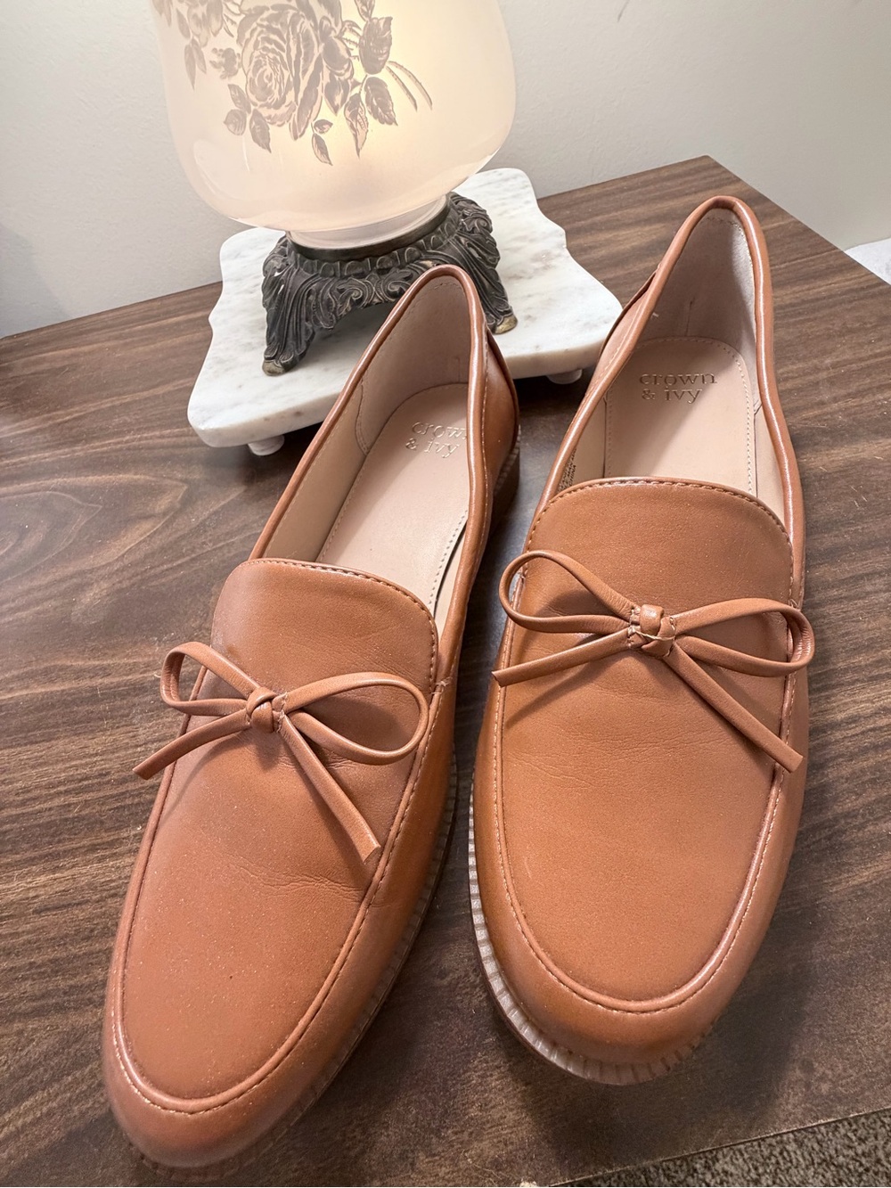 Crown & Ivy Bow Loafers